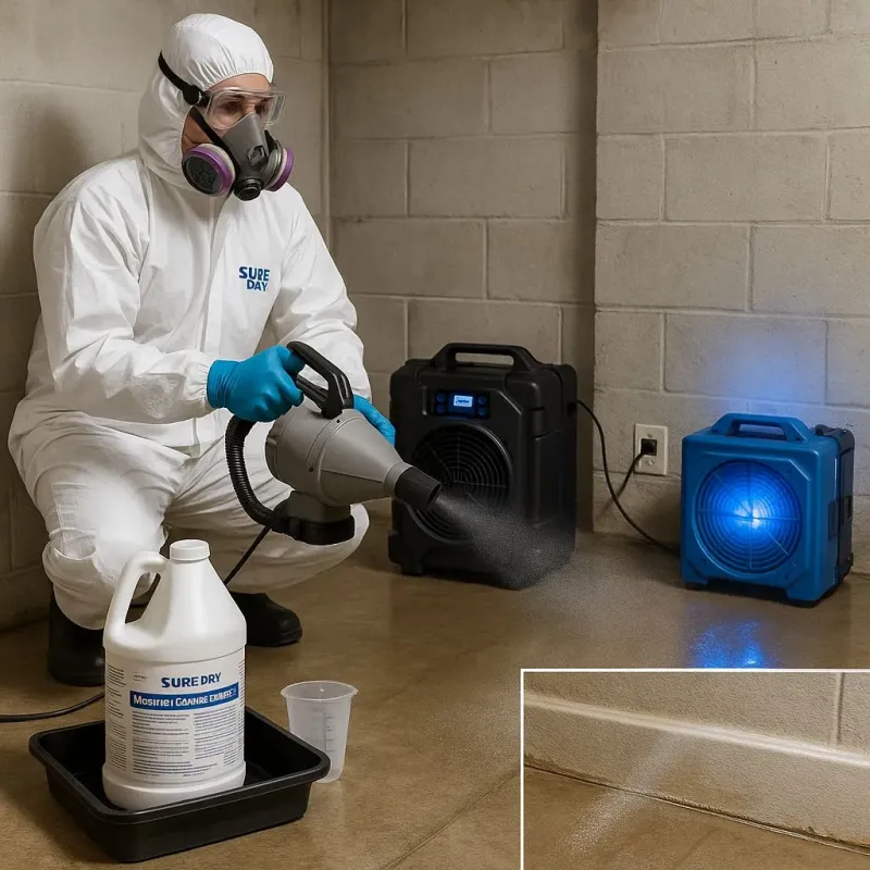 Sanitization and Odor Removal process in Lake Isabella, MI