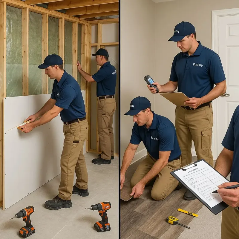 Repairs and Reconstruction process in Lake Isabella, MI
